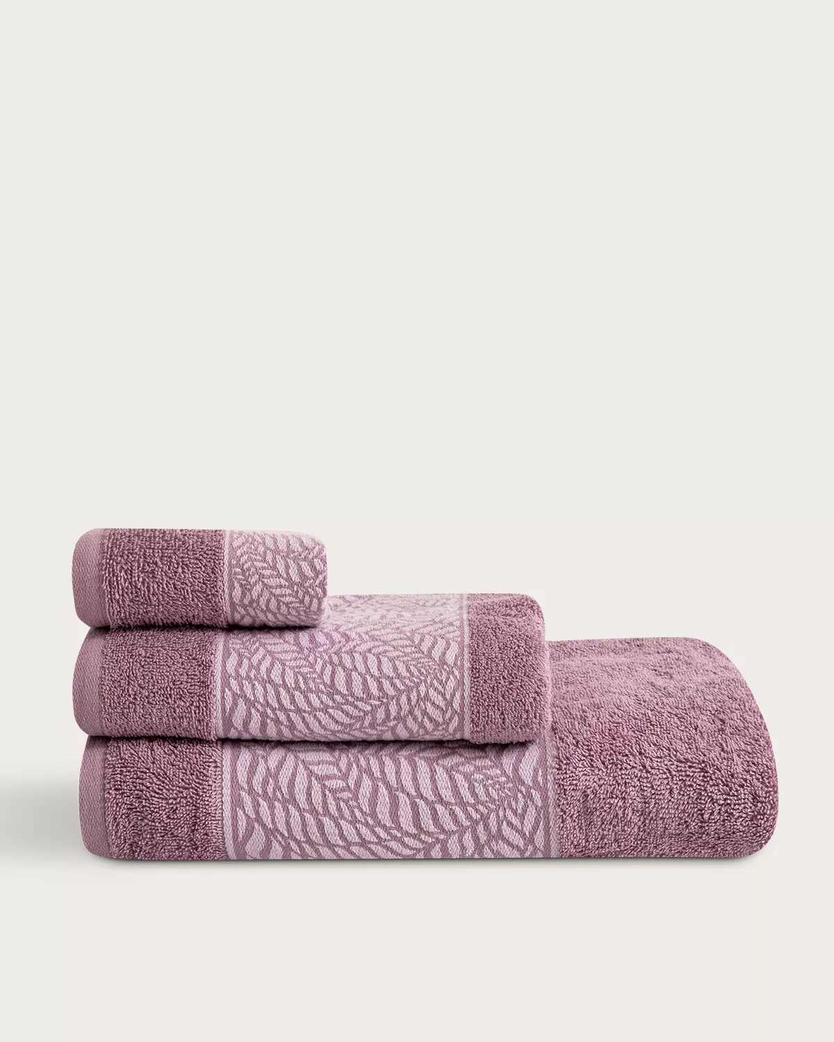 JUEGO TOALLAS JACQUARD EDEN DELAN